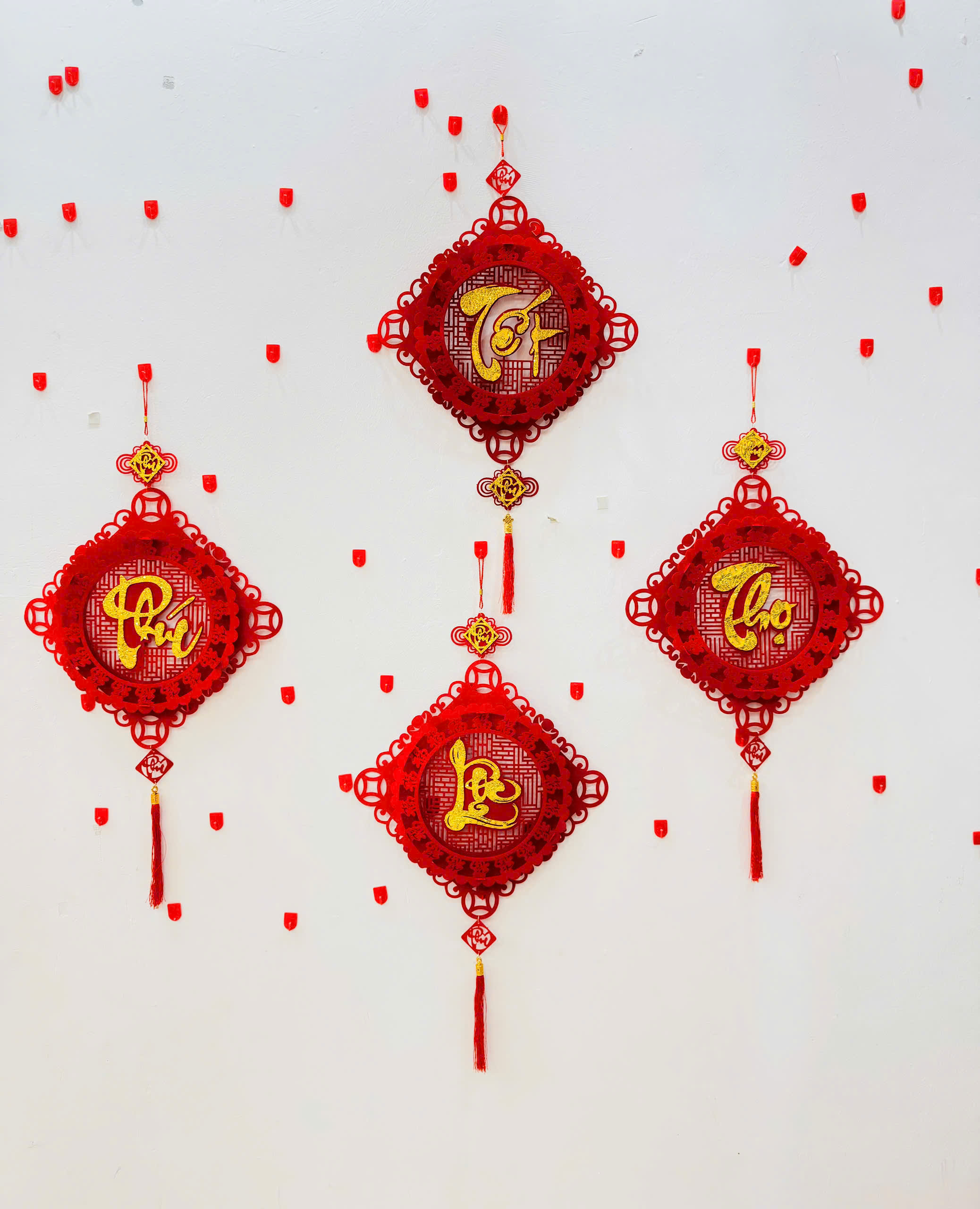 Khung treo trang trí Tết