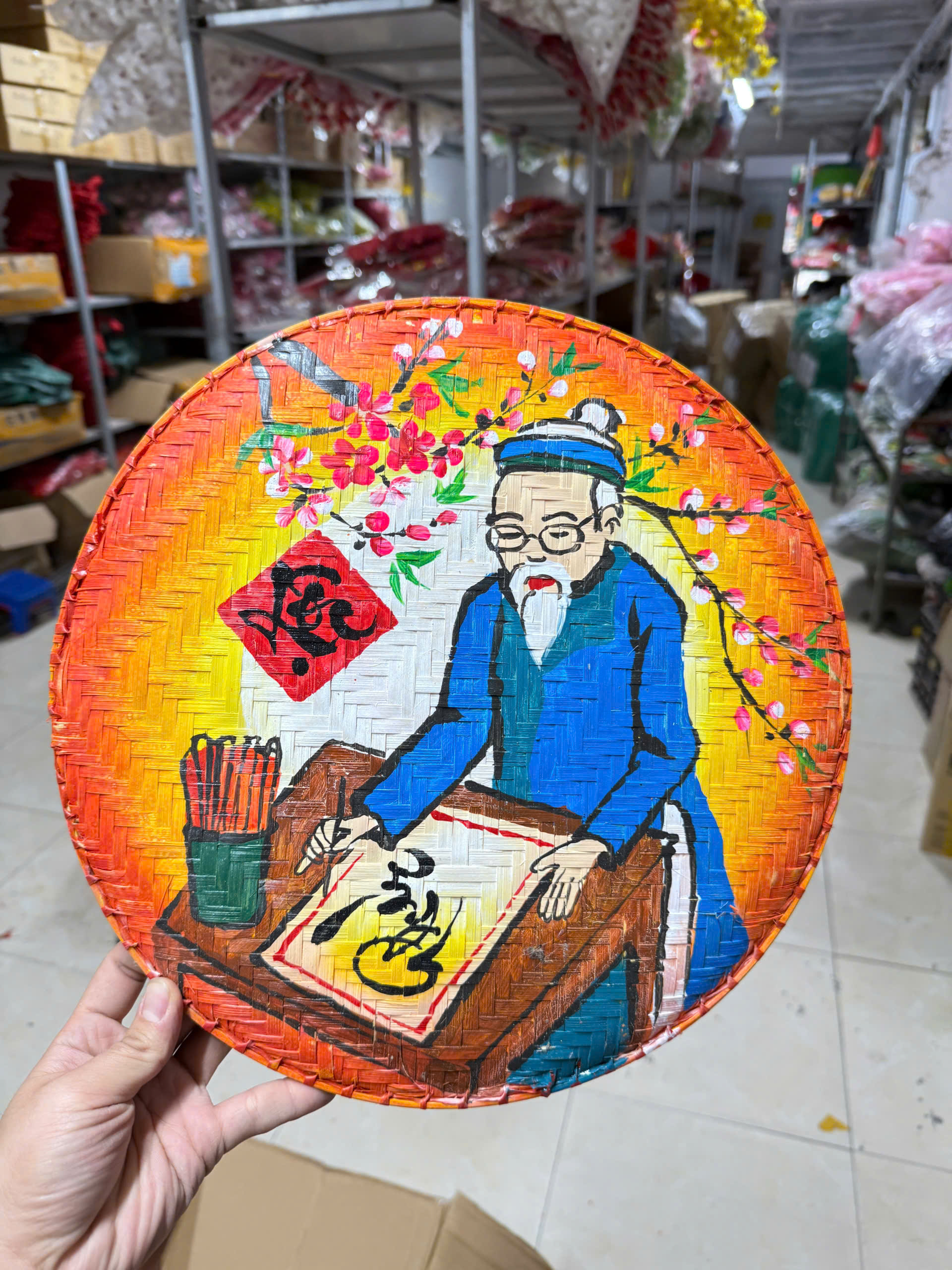 Mẹt vẽ tay ngày Tết - Ảnh 7