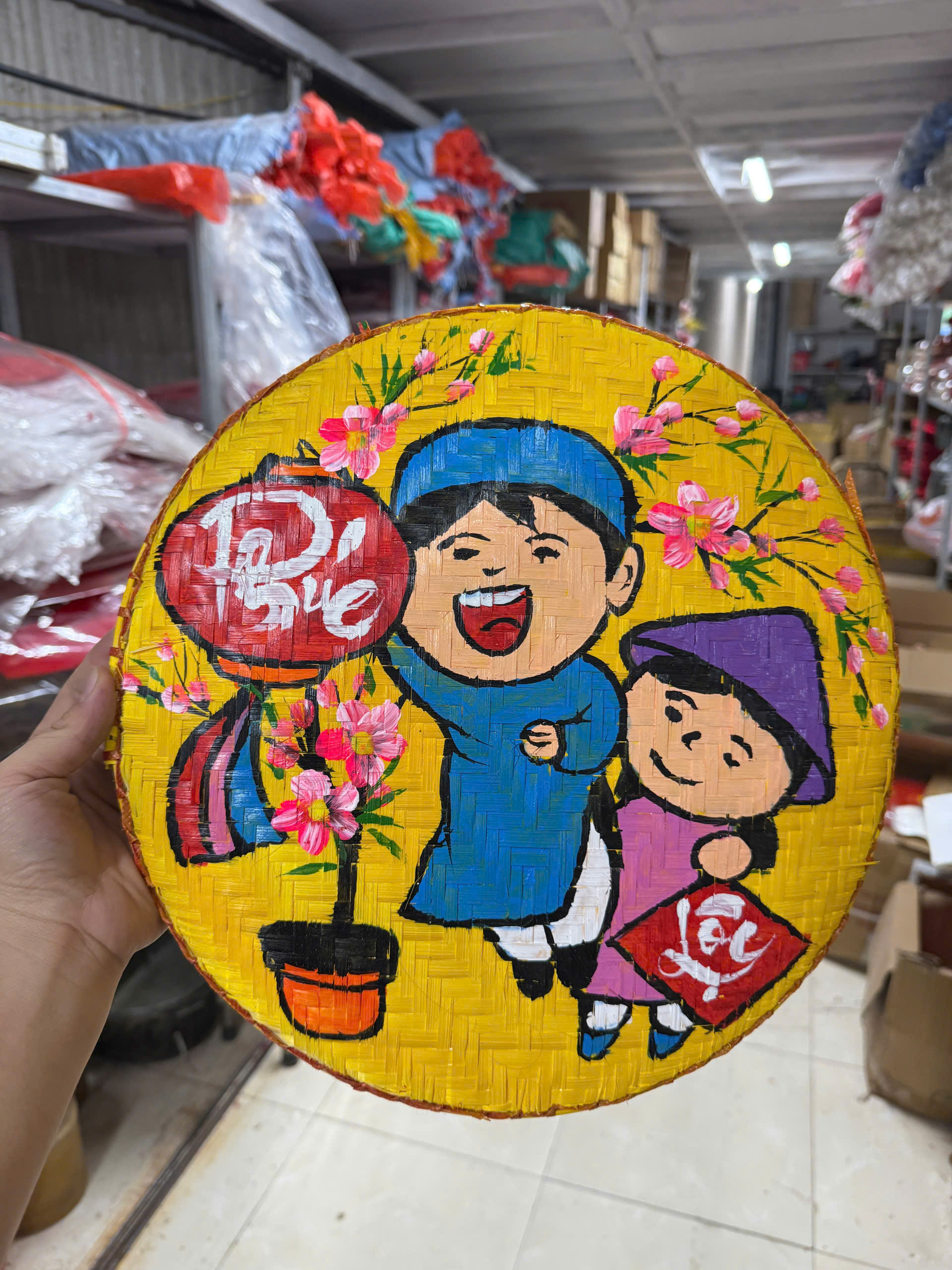 Mẹt vẽ tay ngày Tết - Ảnh 9