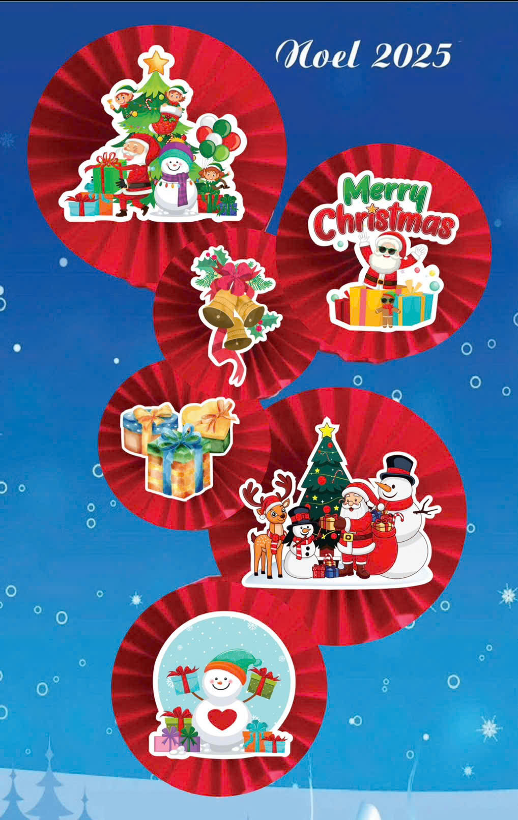 Set trang trí giáng sinh 2026