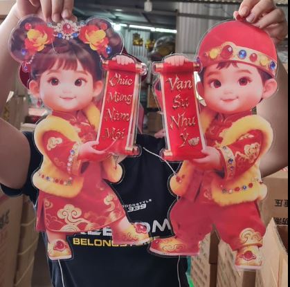 Decal tiên đồng ngọc nữ