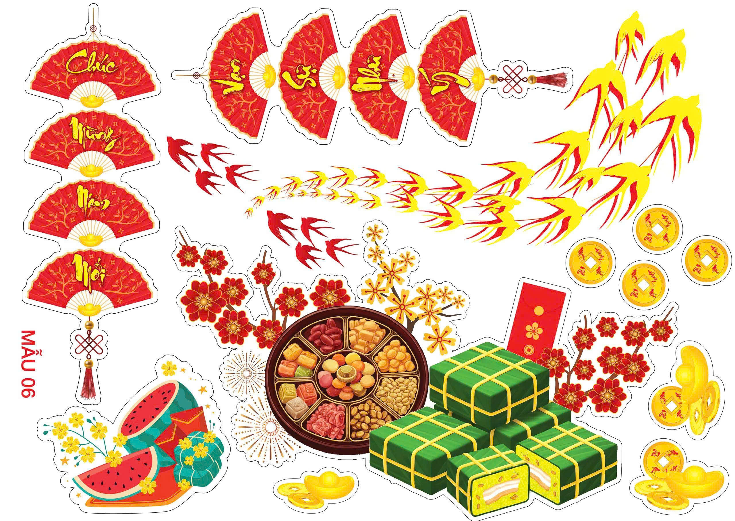 Decal dán kính trang trí - Ảnh 8