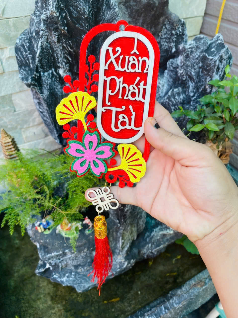 Dây treo chữ thư pháp - Ảnh 4