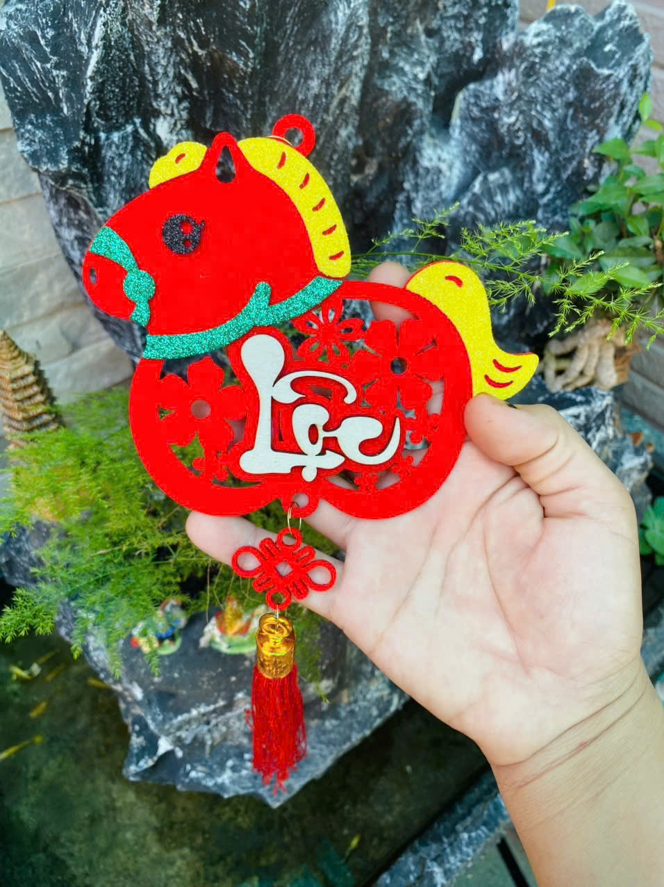 Dây treo chữ thư pháp - Ảnh 3