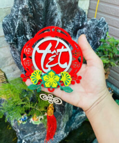 Dây treo chữ thư pháp