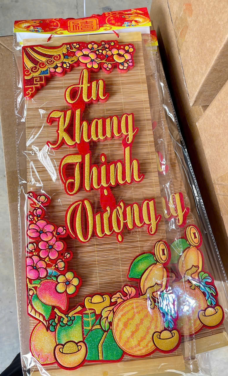 Mành tre trang trí - Ảnh 4