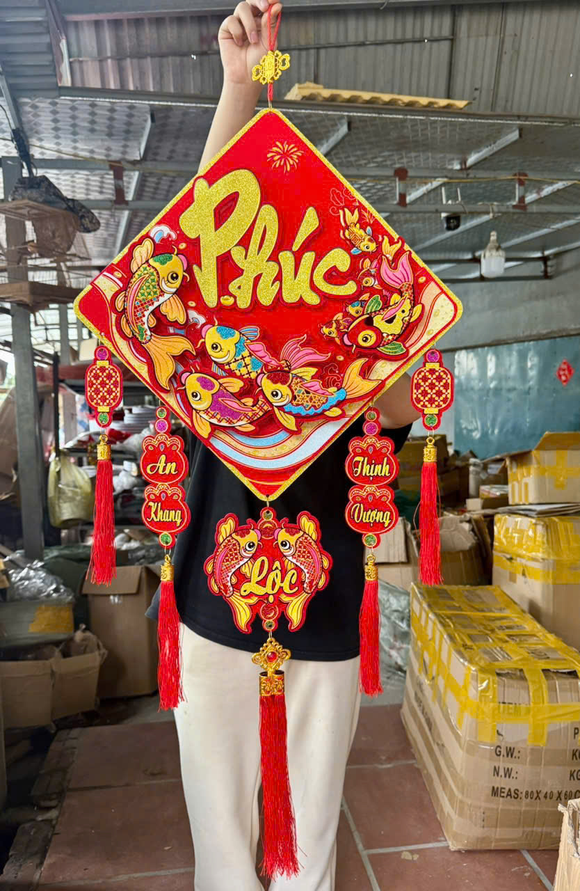 Khánh nhung trang trí - Ảnh 5